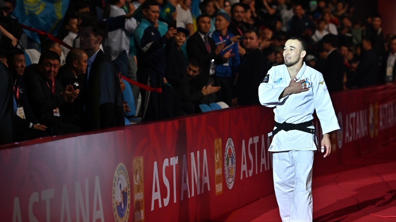 Жубаназар выиграл бронзу турнира Qazaqstan Barysy Grand Slam